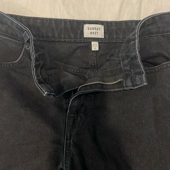 Aritzia Sunday Best black mom jeans - Picture 2 of 7